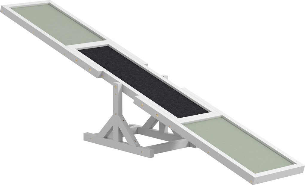 PawHut Wippe dla psów do treningu agilności, antypoślizgowa, do 50 kg, 180 x 30 x 30 cm