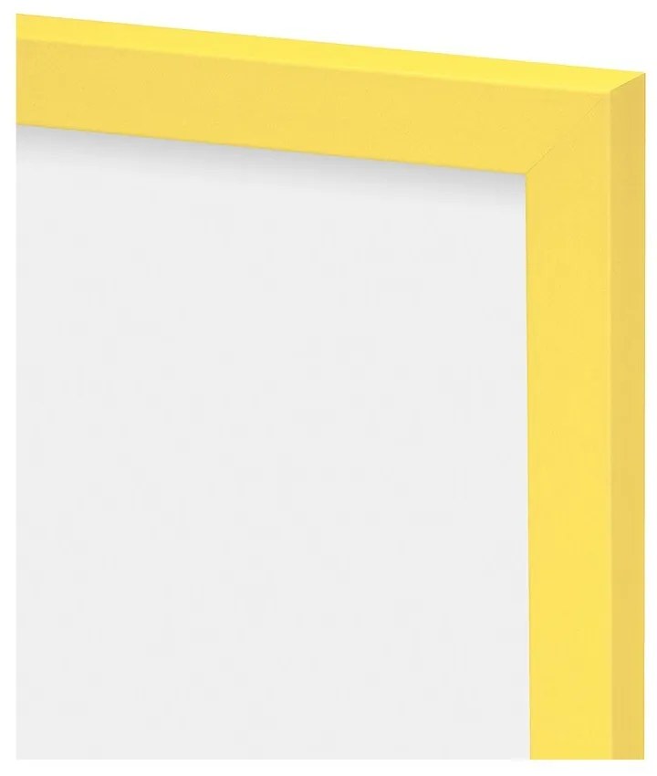 Żółta ramka ścienna 32x42 cm – knor