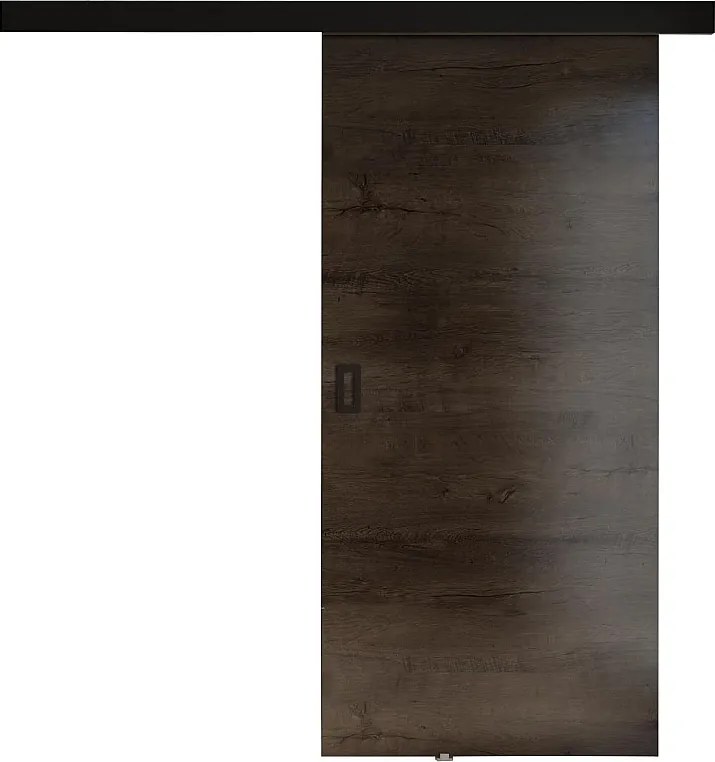 Drzwi przesuwne z maskownicą WERDI 80 jesion ciemny