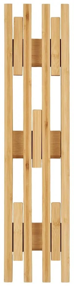 Bambusowy wieszak ścienny w naturalnym kolorze Ember – House Nordic