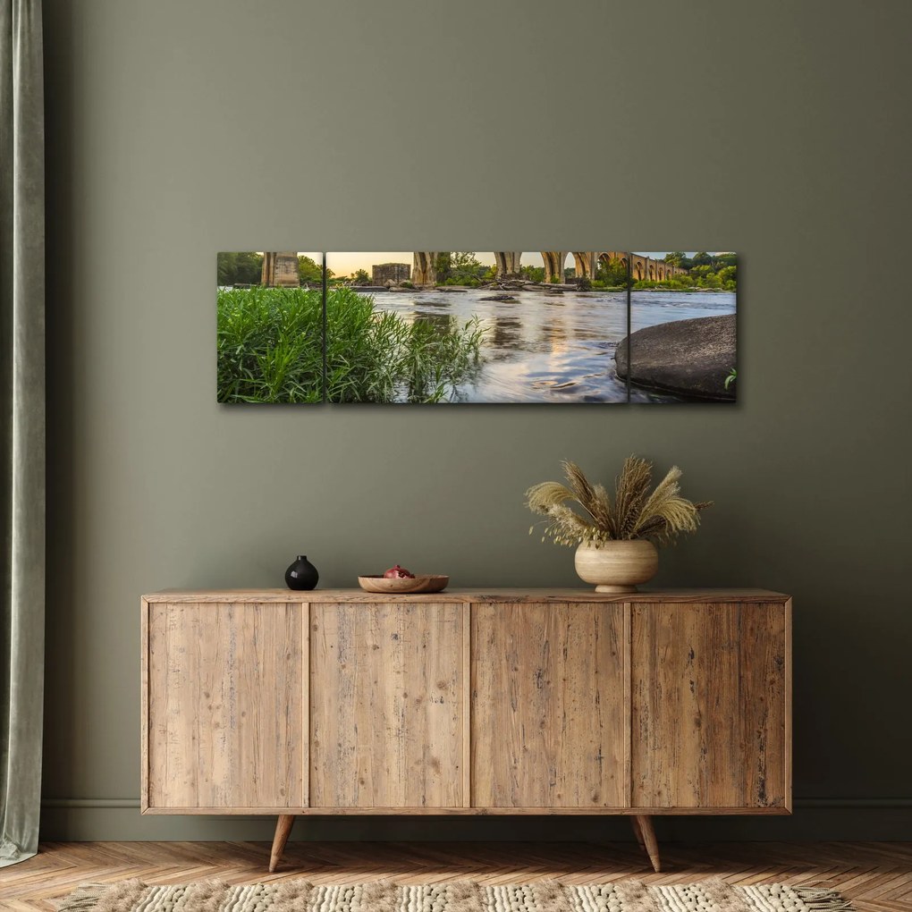Obraz - Most kolejowy w Richmond (170x50 cm)