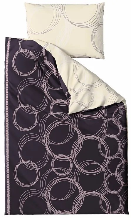 PrzytulneMieszkanie.pl PrzytulneMieszkanie.pl Bawełniana pościel BUBBLES BLEND czarna Rozmiar pościeli: 70 x 90 cm | 140 x 200 cm
