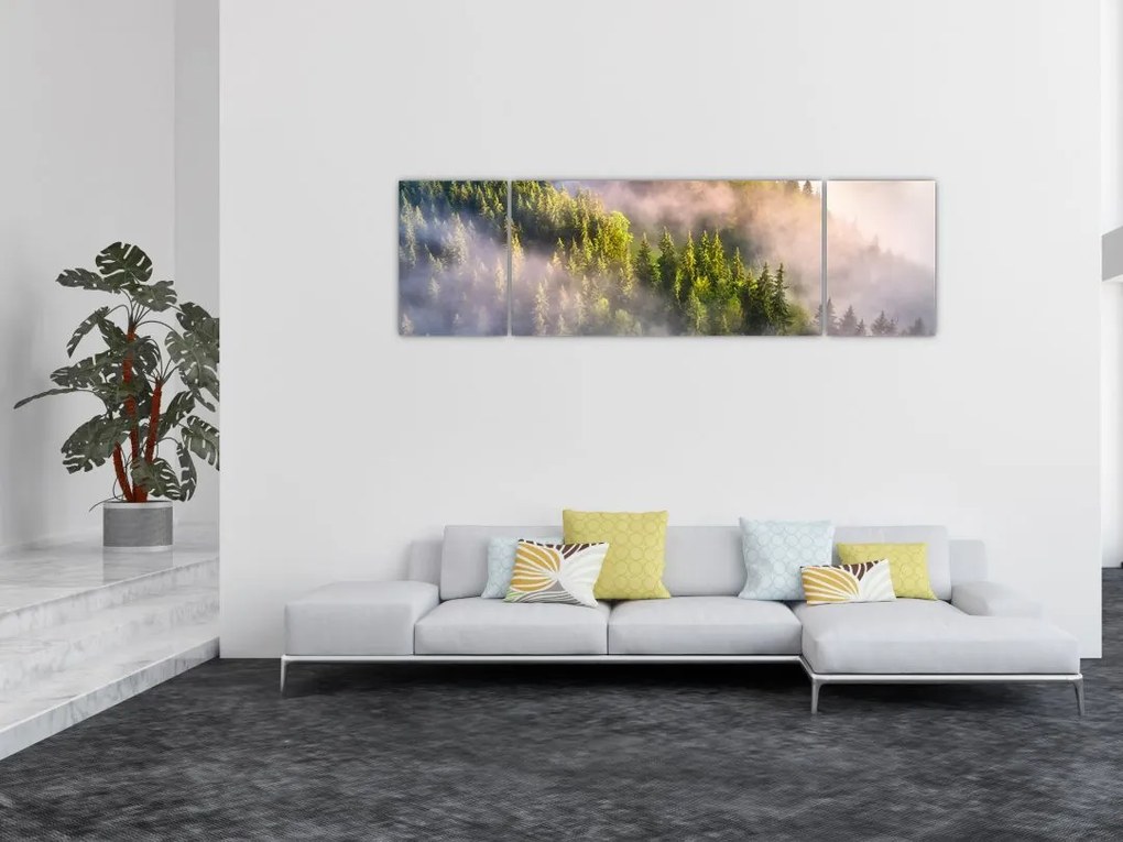 Obraz górskiego krajobrazu (170x50 cm)