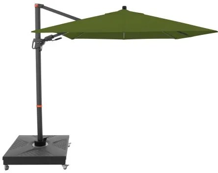 MyZone 210 x 210 cm - wahadłowy parasol ogrodowy z bocznym słupkiem : Substancja Desen - 832