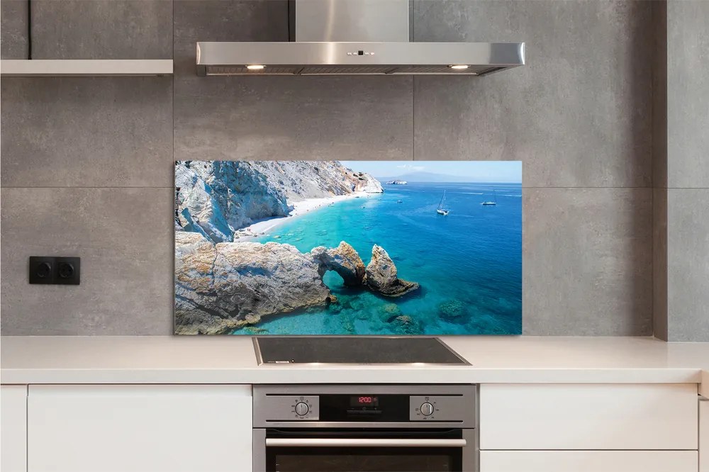 Panel nad Blat Kuchenny Rajska Plaża nad Greckim Morzem