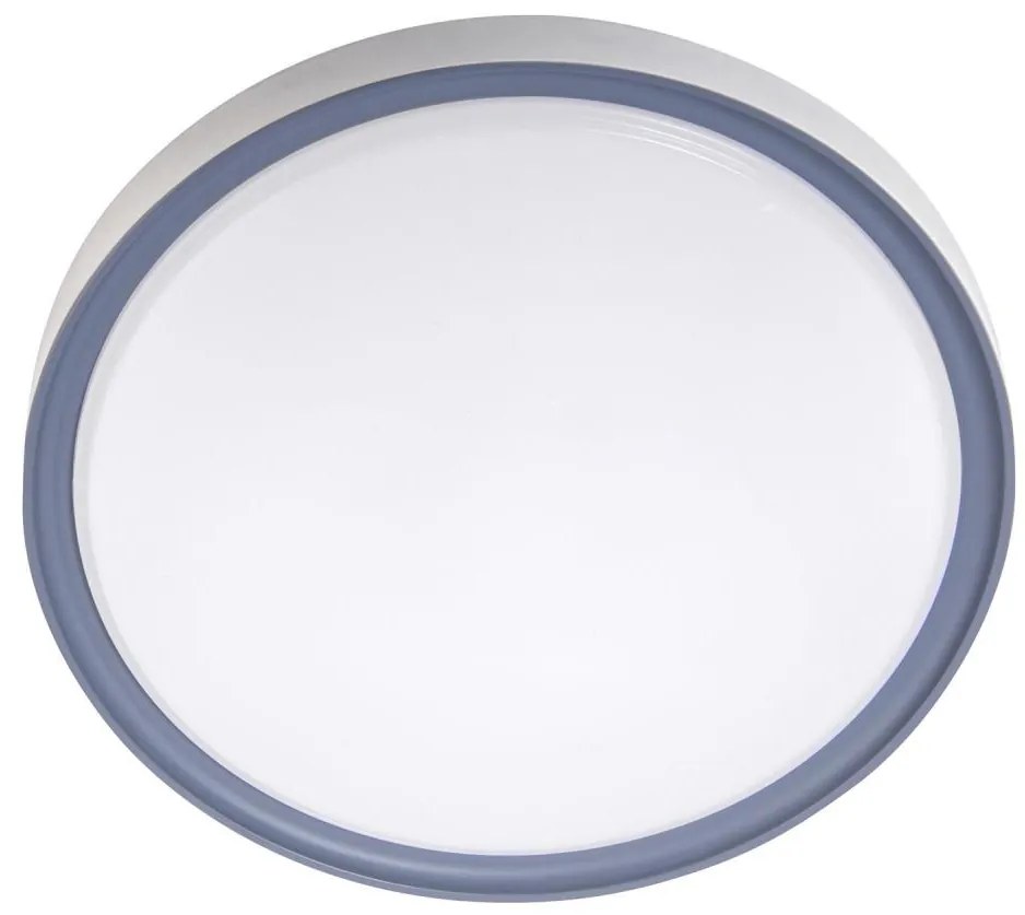 LED sufitowe 18W 230V pr. 30 cm biało-szare