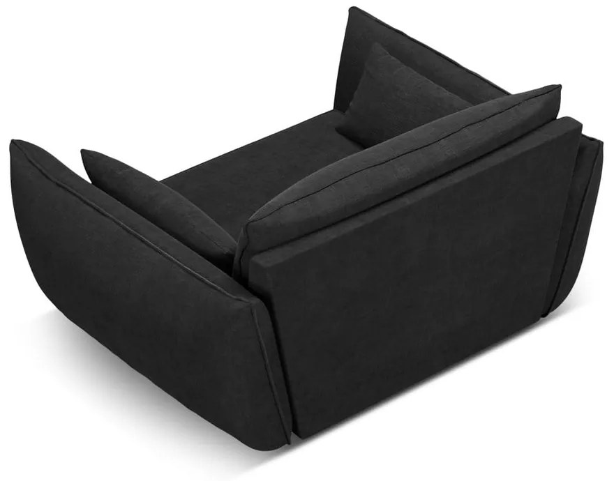 Ciemnoszary fotel Vanda – Mazzini Sofas