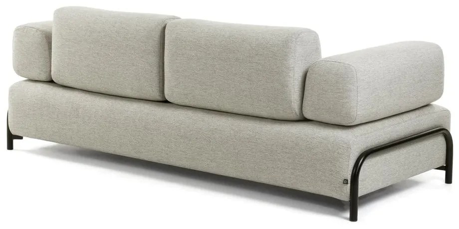 Beżowa sofa z podłokietnikami Kave Home Compo