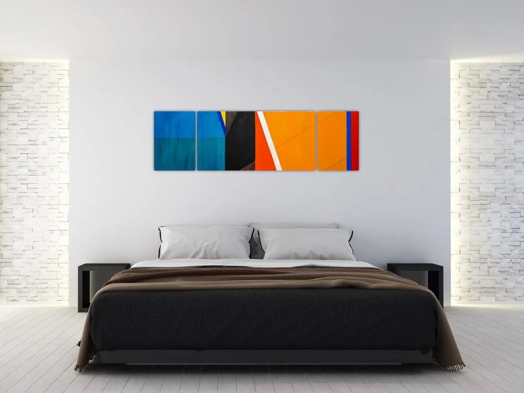 Obraz - Geometria (170x50 cm)