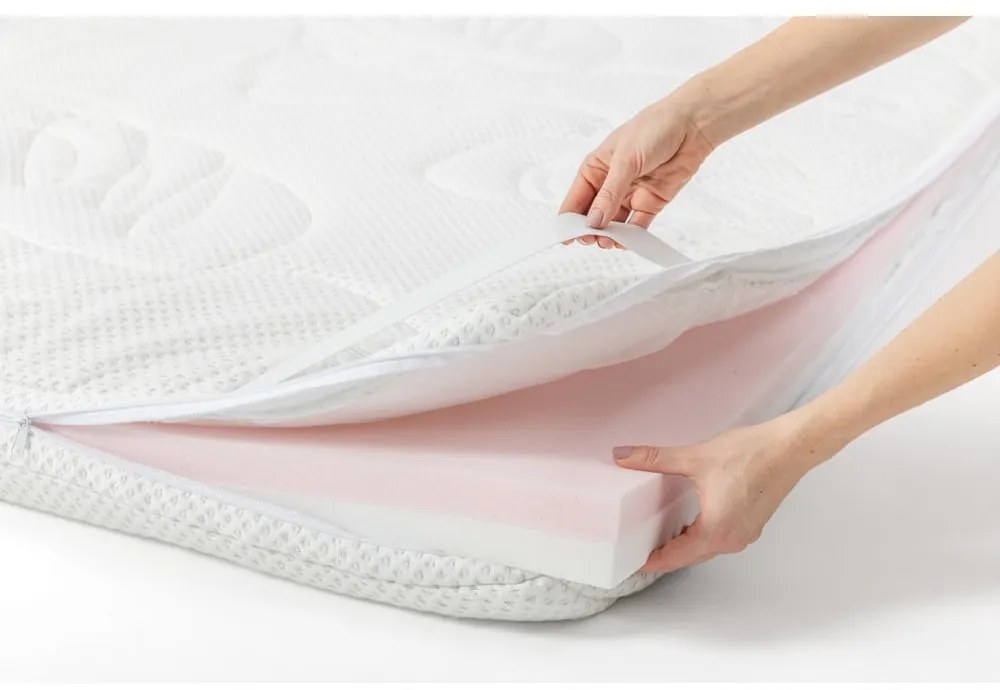 Średnio twardy piankowy topper 180x200 cm Moon Wave – Bonami Selection