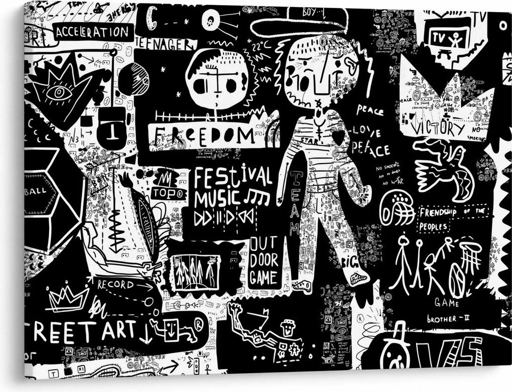 Obraz - Graffiti (70x50 cm)