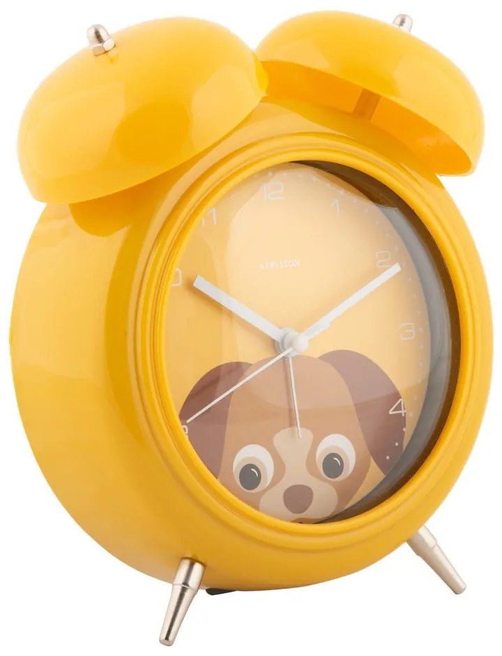Budzik dla dzieci ø 15 cm Peekaboo Dog – Karlsson