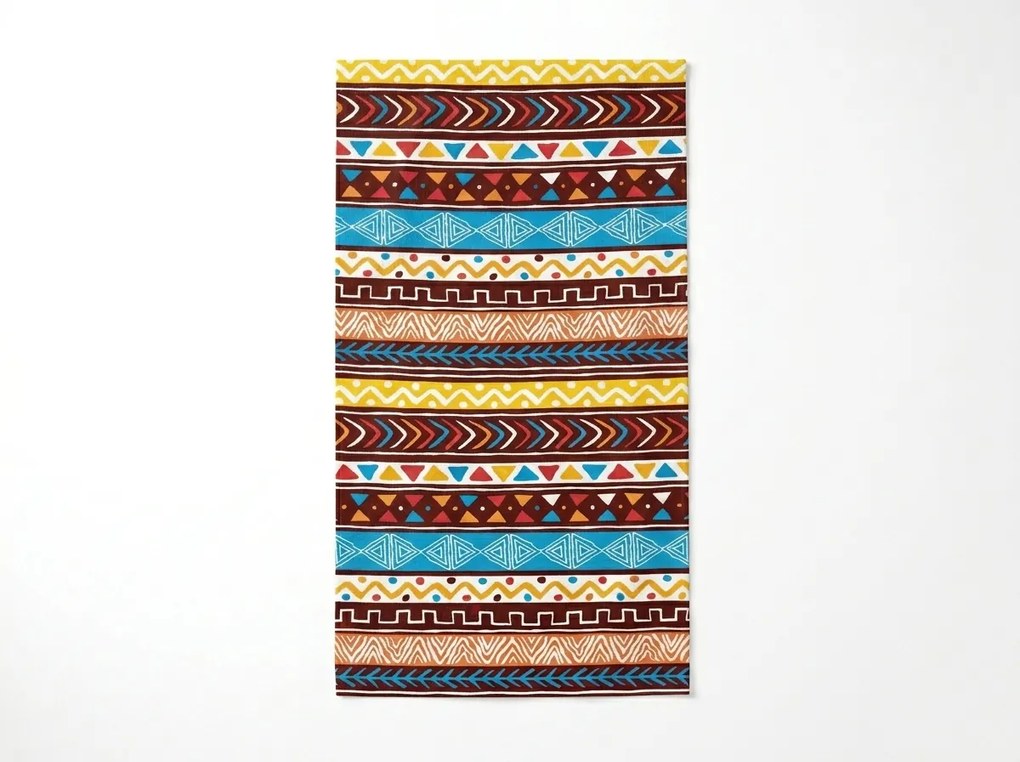 Ręcznik plażowy szybkowiążący XXL AZTECA kolorowy 150 x 210 cm, 100% mikrofibra