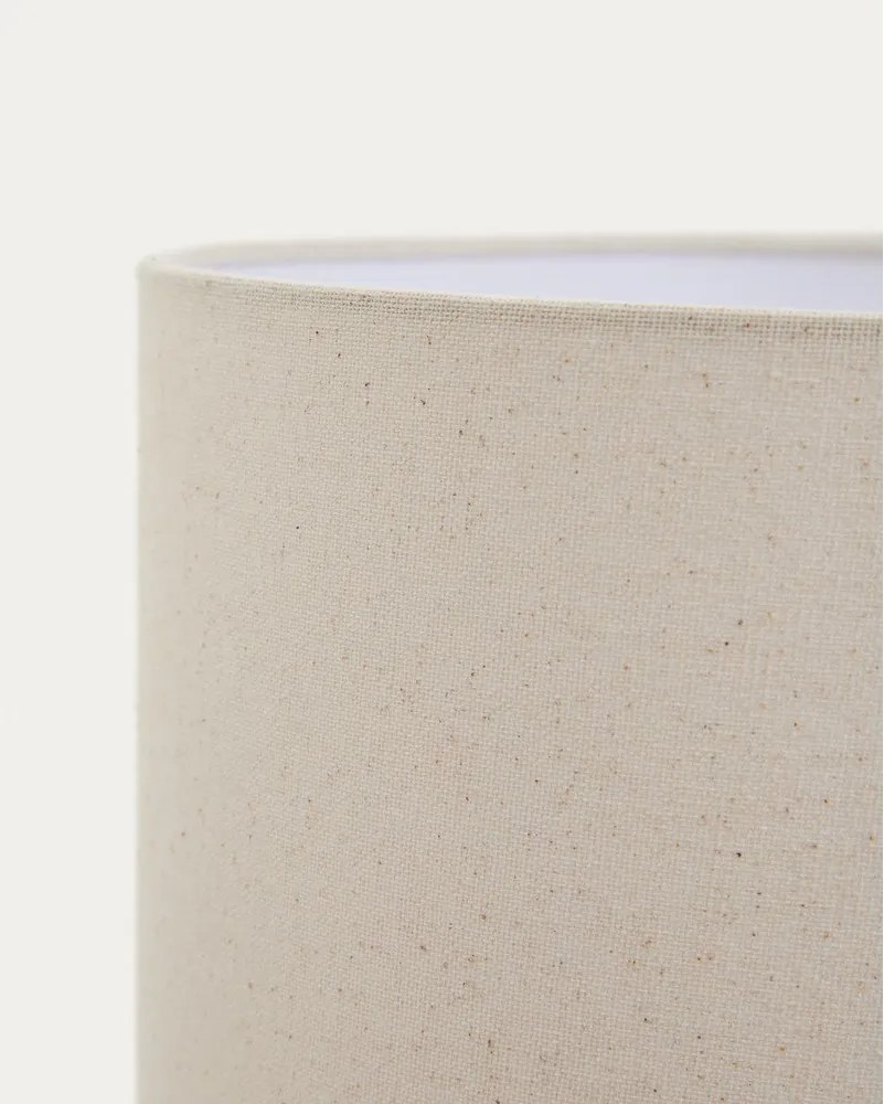 Lampa stołowa z tekstylnym kloszem (wysokość 61,5 cm) Mavran – Kave Home