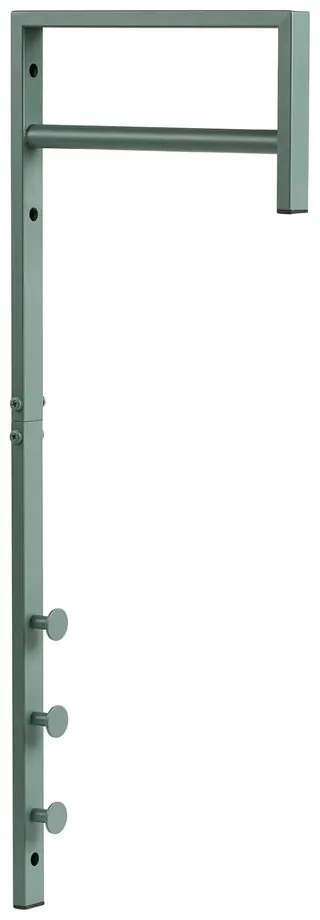 Miętowy metalowy wieszak ścienny 3 cm Trento – House Nordic
