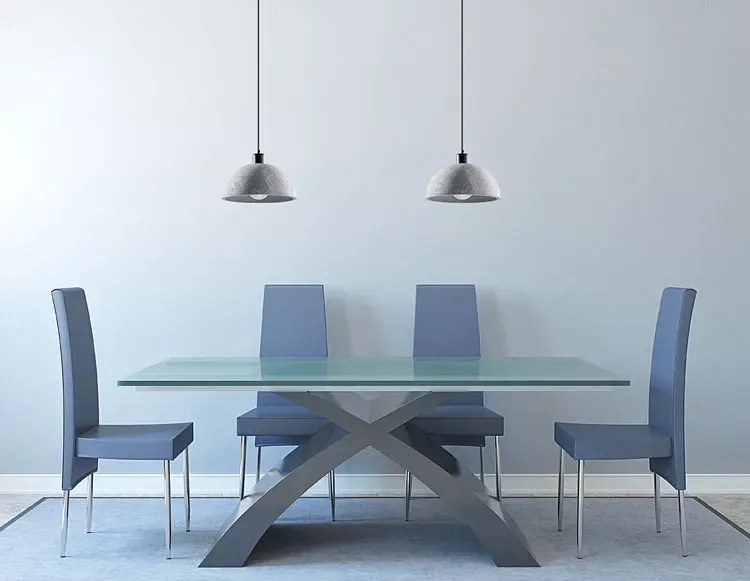 Industrialna lampa wisząca betonowa Z5-M26