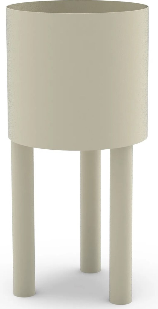 Wysoki kwietnik metalowy Bom H50 cm