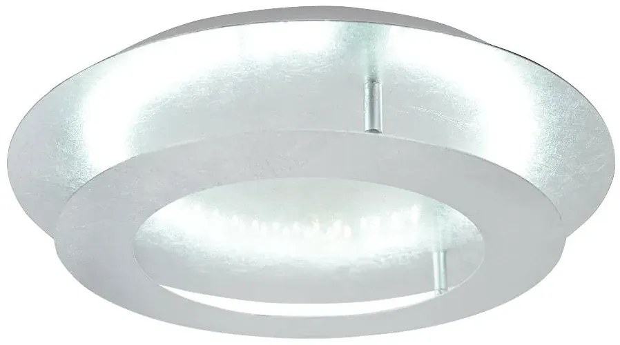 Srebrny nowoczesny plafon LED 50 cm - D156-Azalia