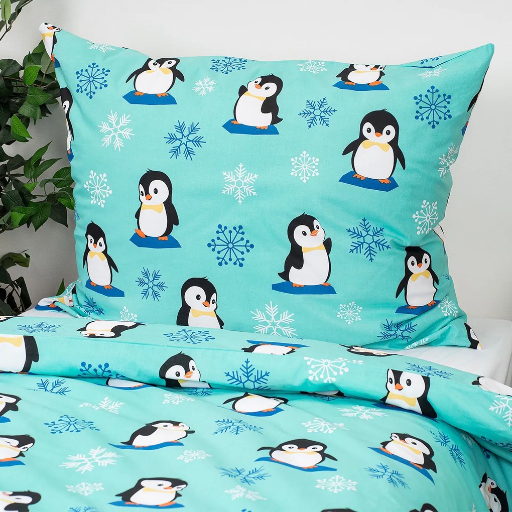 4Home Dziecięca pościel bawełniana Arctic Friends