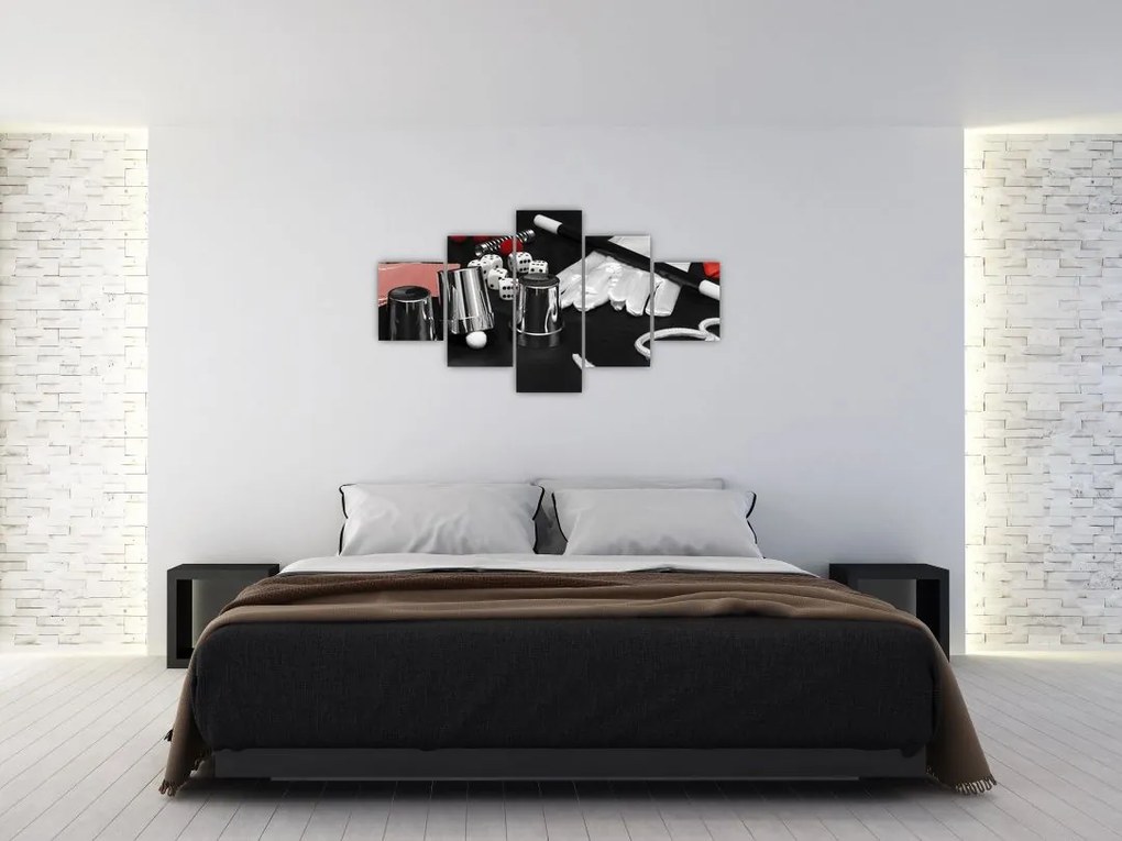 Obraz rzeczy magika (125x70 cm)
