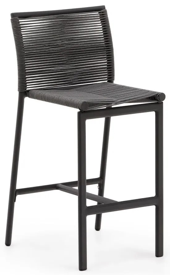 Czarny metalowy hoker ogrodowy Culip – Kave Home
