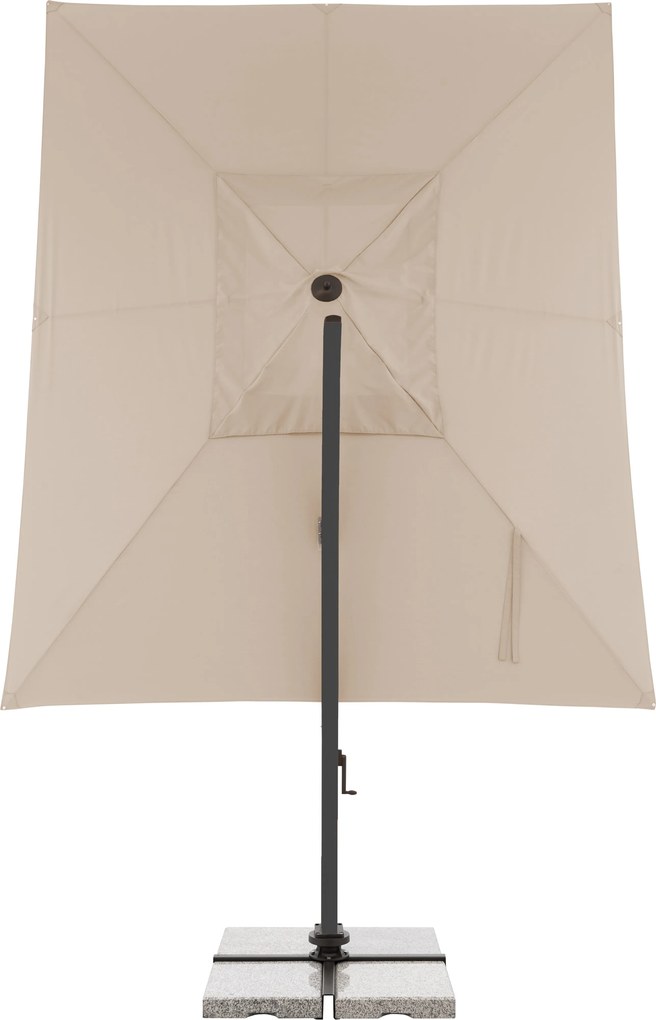 Doppler ALU XL ULTRA 4x3 m - wahadłowy parasol ogrodowy z bocznym masztem