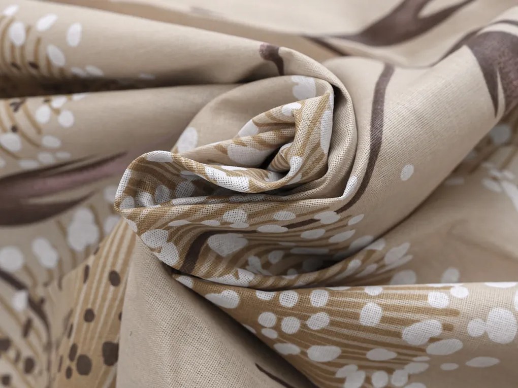 PrzytulneMieszkanie.pl PrzytulneMieszkanie.pl Bawełniana pościel PAMPELINO beżowa Rozmiar pościeli: 70 x 90 cm | 140 x 220 cm