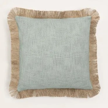 Kwadratowa Poduszka 45x45 Cm Z Bawełny Paraiba Celadón - Nature - Sklum