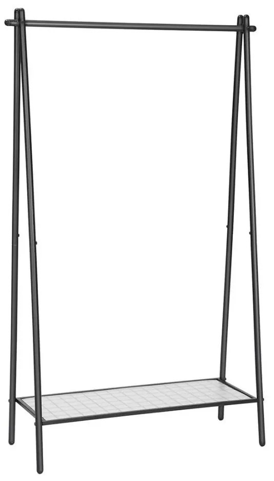 Wieszak stojący LINEA czarny