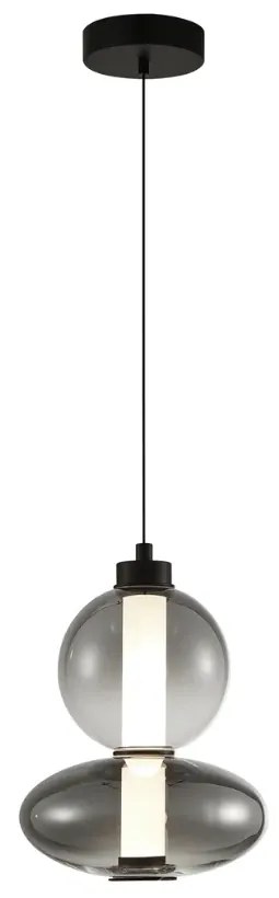 Czarna lampa wisząca - 2X K389 S4-Z78