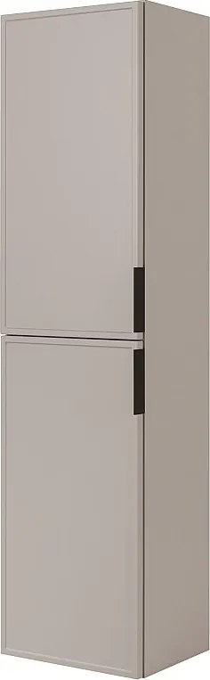 Szafka łazienkowa kaszmir 27 x 35 x 136 cm uchwyt czarny