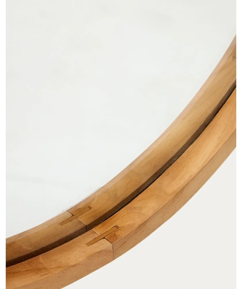 Lustro z drewnianą ramą ścienne 45x95 cm Magda – Kave Home