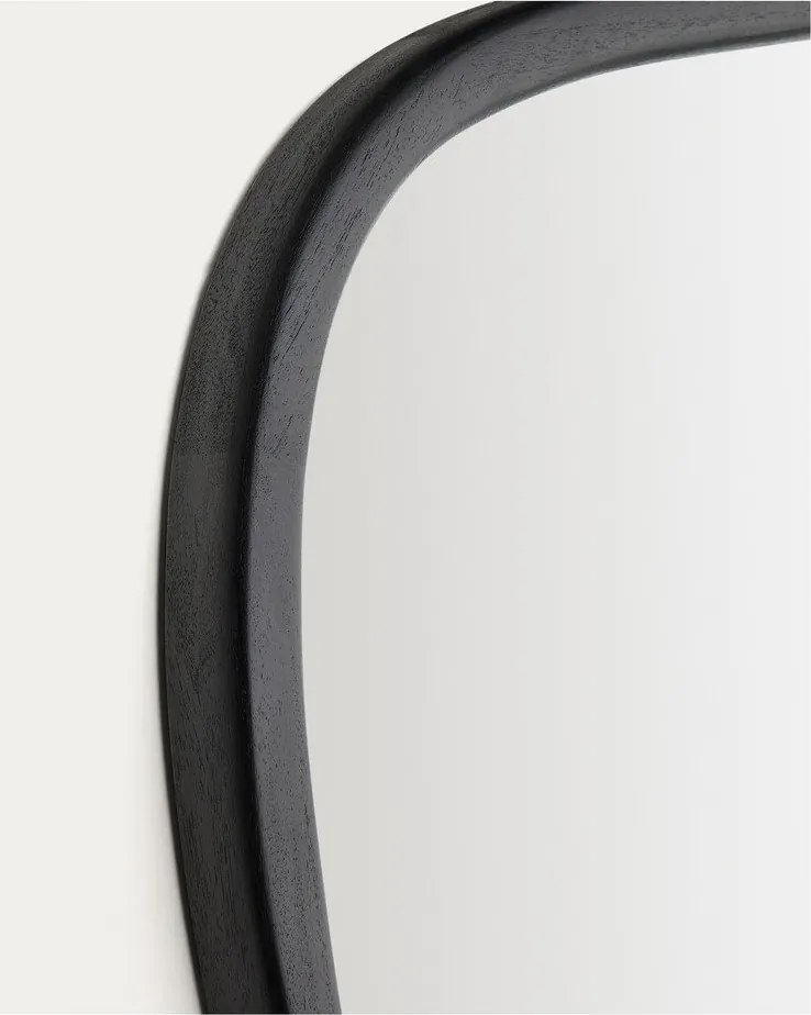 Lustro ścienne z drewnianą ramą 45,5x47 cm Alura – Kave Home