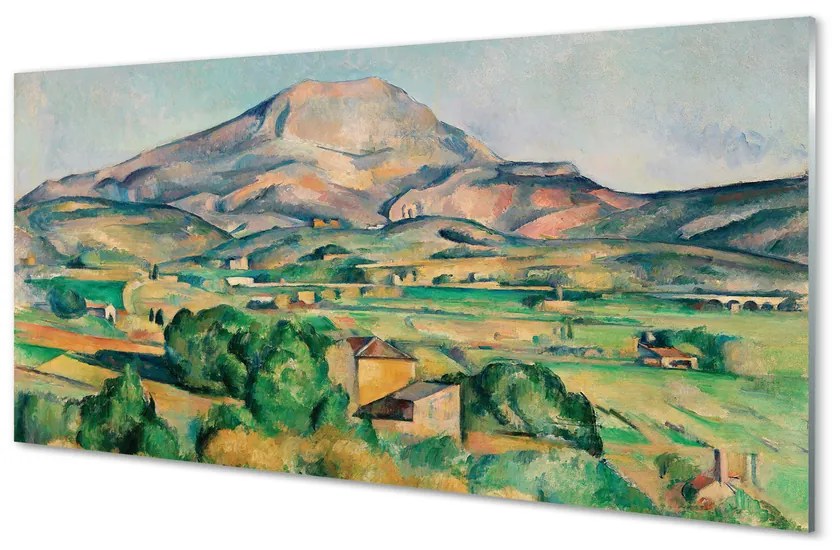 Obraz akrylowy Góra św. Wiktorii - Paul Cézanne