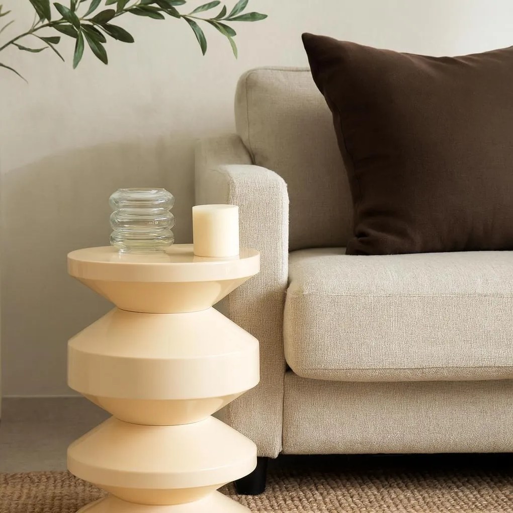 Metalowy stolik pomocniczy TAFEL, 31 cm