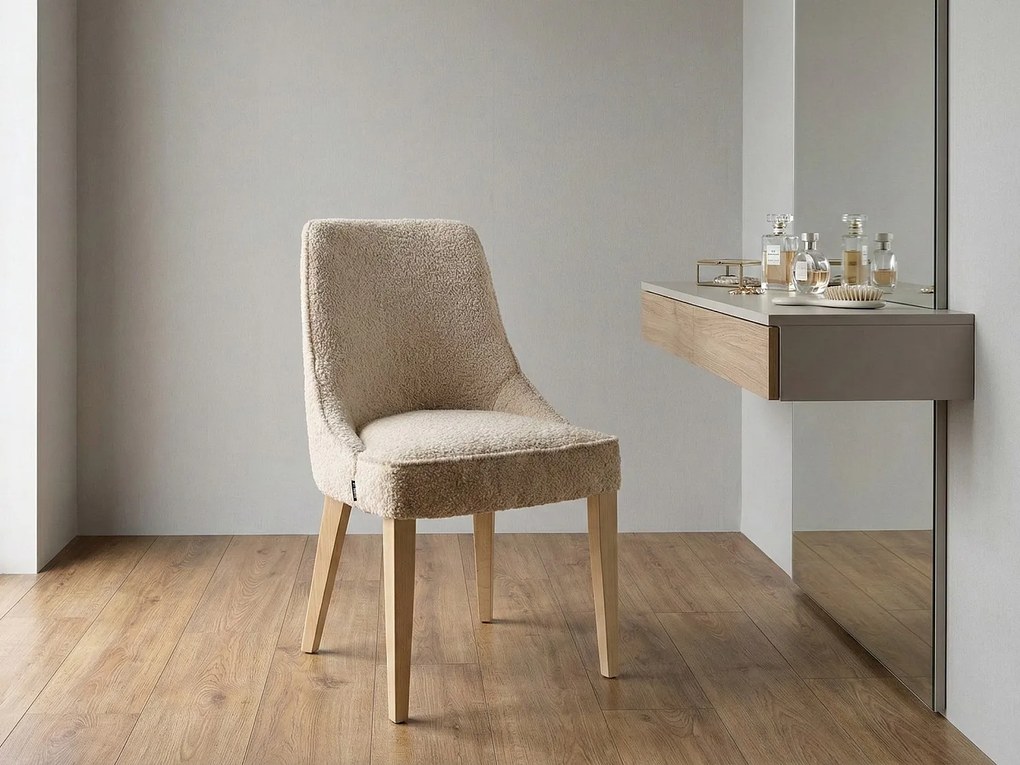 Eleganckie krzesło Diamond z profilowanym oparciem