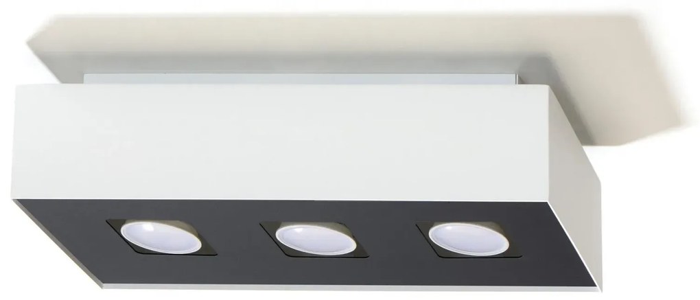 Nowoczesny plafon E775-Sofis - biały