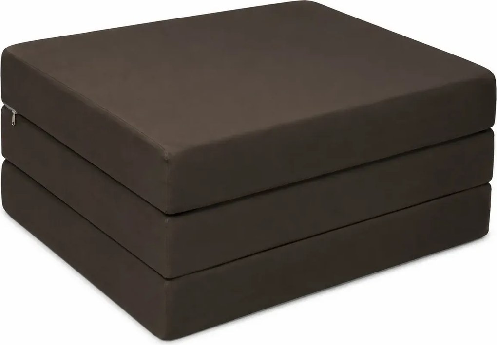 Materac 180/60 + Torba składany turystyczny tkanina Welur : Kolor tkaniny - VELVET - MG05, Rozmiar - 180/60/10, Typ tkaniny - Velvet