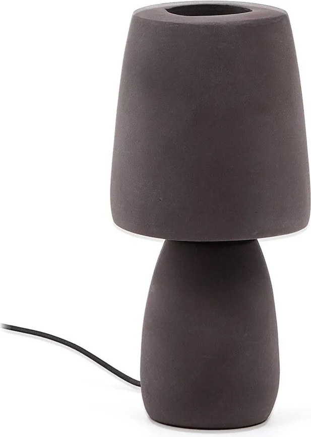 Ciemnobrązowa lampa stołowa (wysokość 30 cm) Tandy – Kave Home