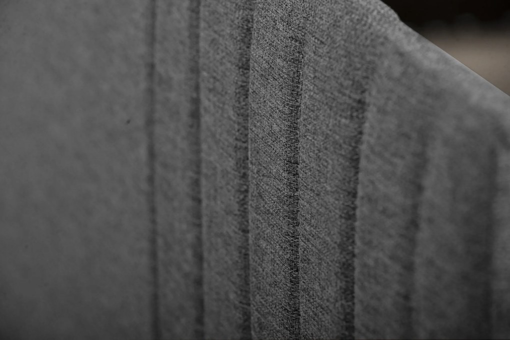 Łóżko MARS 160x200 cm Szary Bez materaca