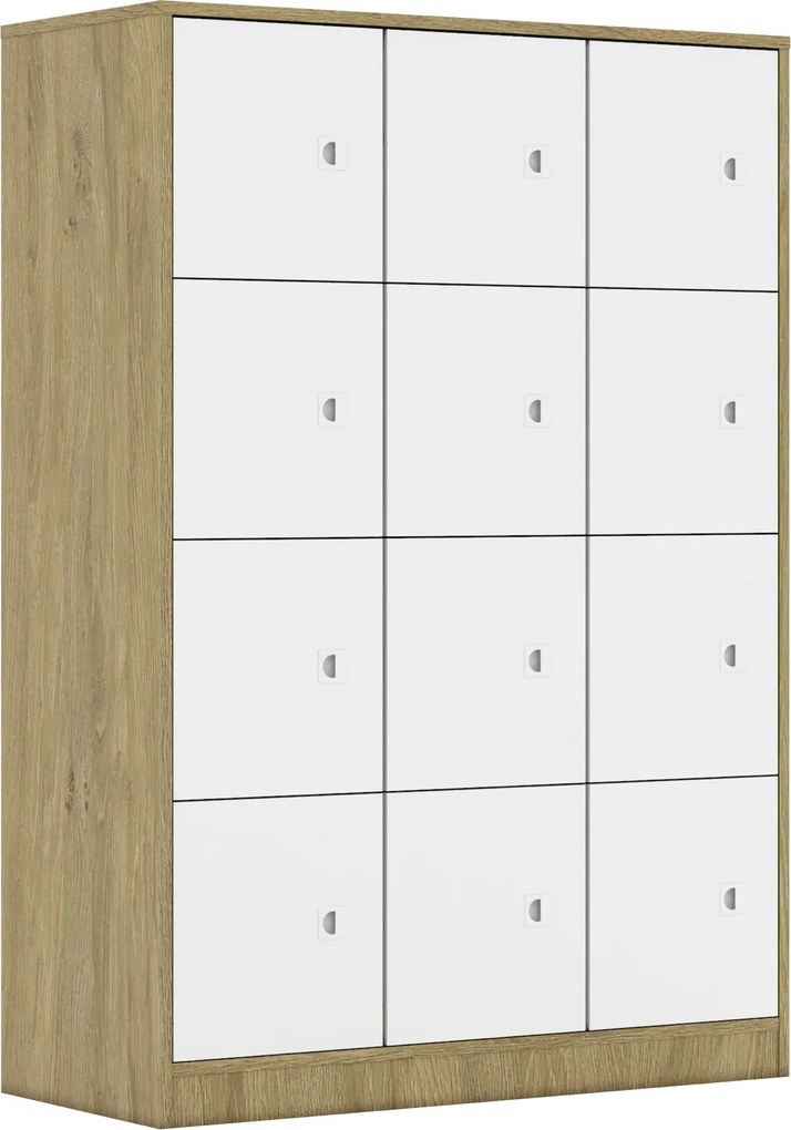 Szafa szkolna zamykana Blox BASE 110 index 4PP-3R-12F1