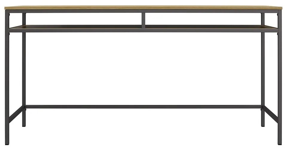 Biurko z blatem w dekorze dębu 51x153 cm Bradford – Støraa