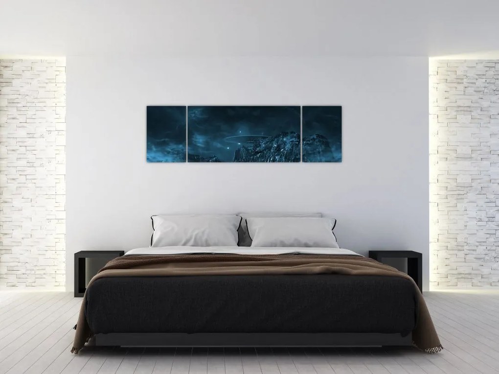 Obraz - Misja obcych (170x50 cm)