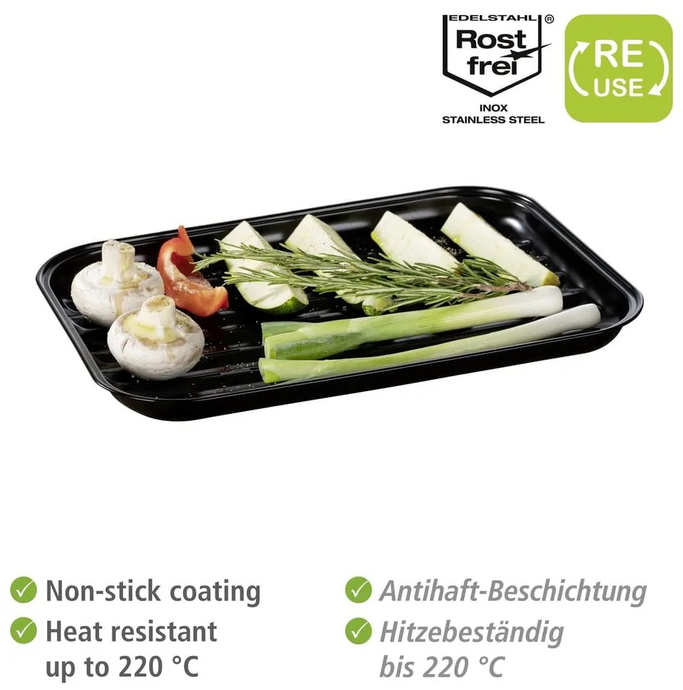 Tacka na grilla ze stali nierdzewnej Luca – Wenko