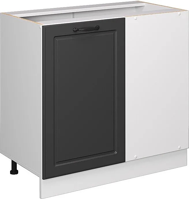 Szafka narożna antracytowy domek wiejski 86x46x81.6 r-line