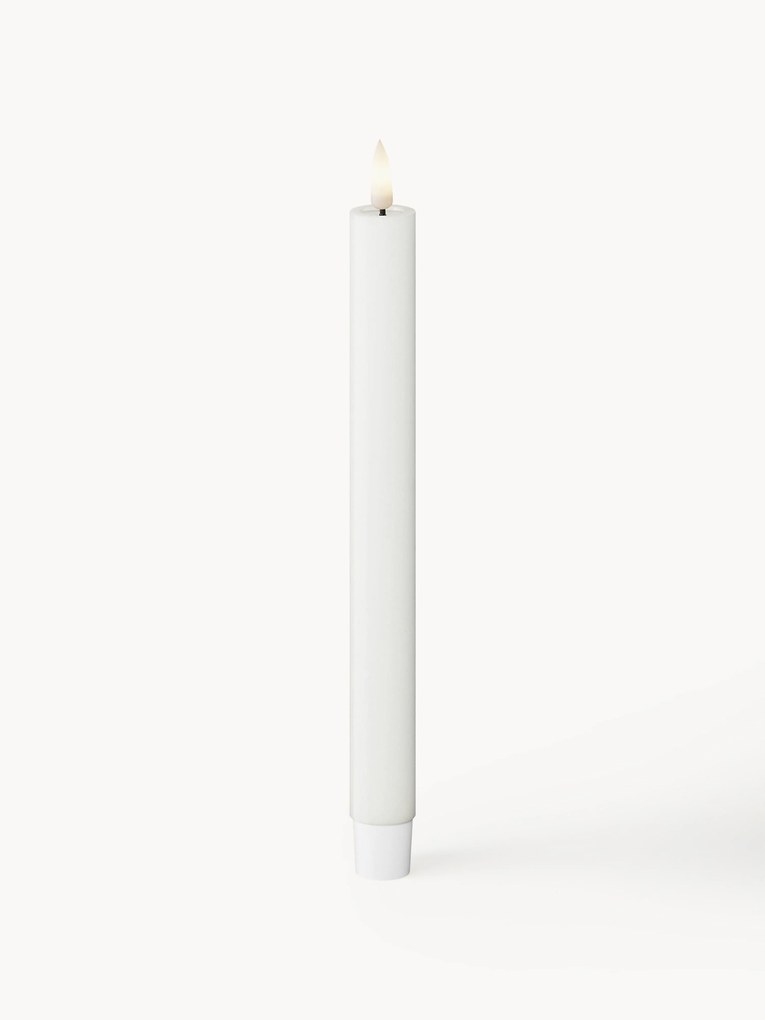 Ręcznie wykonana świeca stołowa LED Real Flame, W 24 cm, 2 szt.