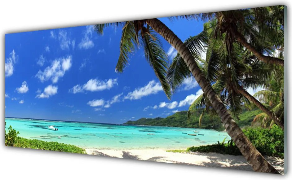 Panel Kuchenny Palmy Nad Lazurowym Morzem