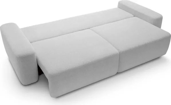 Sofa BOULI z funkcja spania i pojemnikiem POPIELATY RAVEN 06