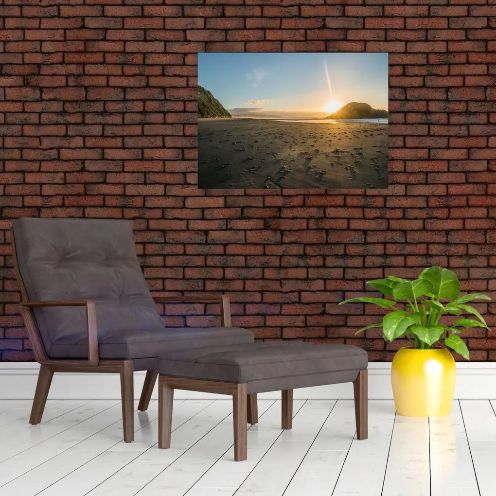 Obraz na szkle plaży (70x50 cm)