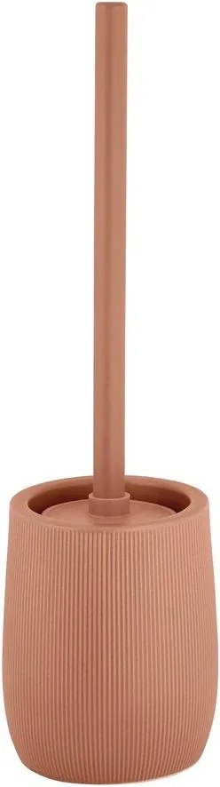 Brązowa szczotka do WC ceramiczna Fablo – Wenko
